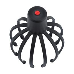 Head Massager Electric Octopus Claw Scalp Massager Stress Relief Therapeutic Head Scratcher Relief Hair Stimulation Hands Free Rechargable 221203