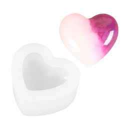 Heart Shaped Silicone Mold For Chocolate Cake Jelly Pudding Handmade Soap Mould Candy Making 1223786