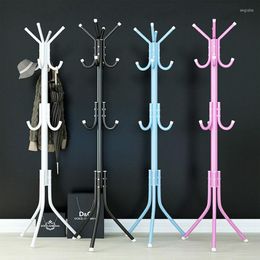 Clothing Storage Coat Stand 9/12 Hooks Metal Assembled Hangers Hat Display Standing Rack Clothes Hanger Bedroom Organizer Furniture