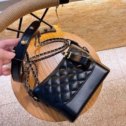 Women's Top Designer Shoulder Bags Crossbody bags Tote 2023 New Fashion Ringer Texture Metal Shoulders Strap Messenger Bag Gift Box Packing Factory Direct Sales