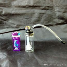 Mini water glass Snuff Bottle Wholesale Glass Bongs Accessories Glass Pipe Smoking