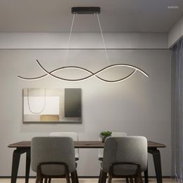 Pendant Lamps Modern LED Lights For Dinning Room Bedroom Kitchen Study Living Bar Dimmable Lamp Indoor Lighting