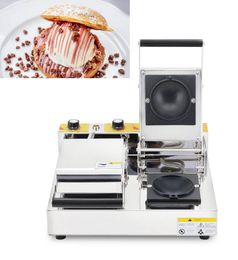 Food Processing Equipment 2 Moles Electric Ice Cream Sandwich Machine Hot Buger Krapfen Donut Warmer hamburger Iron Press Maker