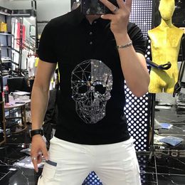 Men's Polos Casual T-Shirt Summer Design Polo All-Match Comfortable Sweatshirt Diamond Craft Short Sleeve