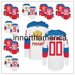 Team Russia 2016 World Cup of Hockey Jerseys 8 Alex Ovechkin 72 Artemi Panarin 91 Vladimir Tarasenko 71 Evgeni Malkin 13 Pavel Datsyuk