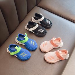 Sneakers Summer Kids Girls Sport Shoes Breathable Mesh Boys Running Child Sandals Tenis Infantil Flats Footwear F05194 221205