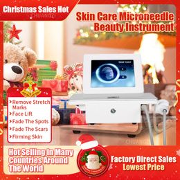 Christmas 2023 RF Microneedling Acne Scar Stretch Removal RF Microneedle Radiofrequency Skin Tightening 1 Handle Beauty Equipment