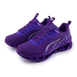 Dress Shoes Men Mesh Running Flame Blade Sneakers Breathable Outdoor Male Sport Comfort Trend Walking Large Size 221203