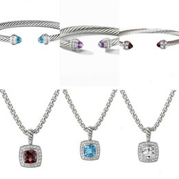 Fashion Jewelry Platinum Versatile Necklace Mens Womens Pearl Head Jewelrys Twist Bracelets Bracelet Silver Plated Twisted free shipping