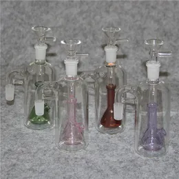 Hookah Ash Catchers Arm Tree Smoking Collector Dab Rig Glass Bong 14mm 18mm Joint Reflux Glass water pipe Bongs Accessory