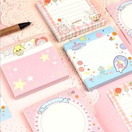 Gift Wrap 12packs Cartoon Mini Stickers Cute Student Stationery Office School Supplies Animals Notepad Project Diary Label Memo