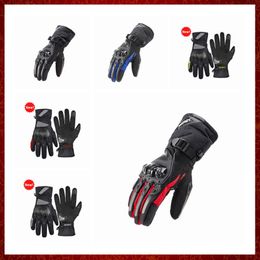 ST931 Cotton Winter Moto Gloves Motorcyclist Waterproof Biker Glove Men Women Motorcycle Thermal Glove Touch Screen M-XXL