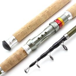 Spinning Rods 21m 24m 27m 30m 36m Telescopic Fishing carbon wooden handle heavy carp fishing pole sea Tackle 221203