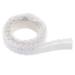 Gift Wrap 2 Yards Fabric Lace Washi Tape Self Adhesive Stick On Cotton Ribbon Trim