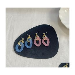Dangle Chandelier Fashion Jewellery Chains Dangle Earrings For Women Korean Big Exaggeration Summer Drop Earring Party Gifts 157 D3 D Dhyp0