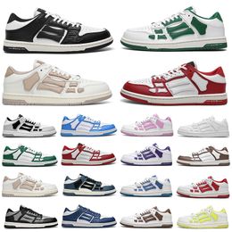 Дизайнер Skel Top Mens Casual Shoes с низким белым оранжевым зеленым мальчиками молодежь черные кроссовки светло-серый черный малыш Мужчины Женщины спортивные кроссовки 36-44