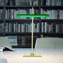 Table Lamps Postmodern American Personality Desk Reading Lamp Simple Designer Model Room Bedroom Study Touch