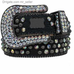 Fashion Belts for Women Designer Mens Bb Simon rhinestone belt with bling rhinestones as gift mr seller