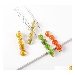 Hair Clips Barrettes Korea Ins Fresh Resin Crystal Flower Hairpin Temperament Wild Cute Geometric Hair Clip Acetic Acid Duckbill C Dhvbq