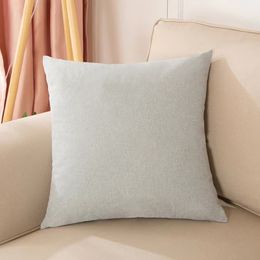 Pillow Artificial Fur Cushion Hairy Faux Plain Plush Fluffy Soft 8PCS A Lot 221205