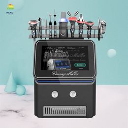 Desktop 10 in 1 Hydra Dermabrasion Microdermabrasion Water Oxygen Jet Peeling Facial Deep Caring Cleansing RF Machine