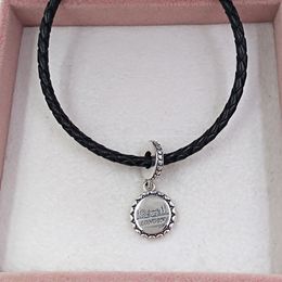 925 Sterling Silver Beads Charms Fits European Pandora Style Jewellery Bracelets & Necklace 792018E006 AnnaJewel