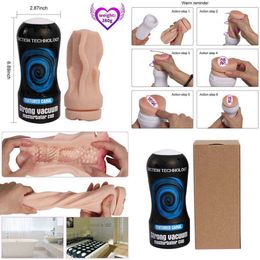 Masturbators Aircraft Cup Real Yin Name Device Inverted Model Male Masturbator Inflatable Doll Adult Products 220621