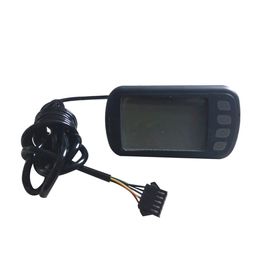 Electric bicycle LCD display 24V36V48V waterproof scooter display with 5 connectors cable speed adjustment controller