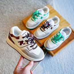 Sneakers Pretty street style Children Sneaker All match Spring Summer Patchwork Platform Shoes for Kids Girls Boys Cosy F01181 221205