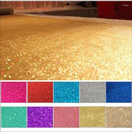 Carpets Wedding Party Rug Aisle Runner Decoration Mariage Shiny Glitter Nonwoven 1.5mx10m Gold Purple Silver 23081-2