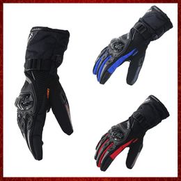 ST987 Motorcycle Gloves Winter 100% Waterproof & Windproof Moto Motorbike Gloves Keeping Warm Motocross Racing Gloves Men