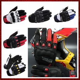 ST641 Touch Screen Motorcycle Full Finger Knight Riding Gloves Summer Mesh Motobike Gloves Racing Guantes Moto Size S M L XL