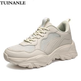 Scarpe eleganti TUINANLE Primavera Chunky Sneakers Donna Traspirante Big Size 35-45 Casual Running Vulcanizzata 221203