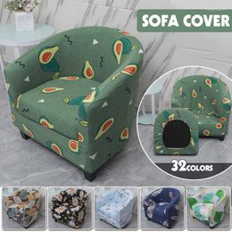 Chair Covers 1 Set Elastic Stretch Bathtub Armchair Cover Sofa Protector Couch Furniture Slipcover El Home Polyester Seat