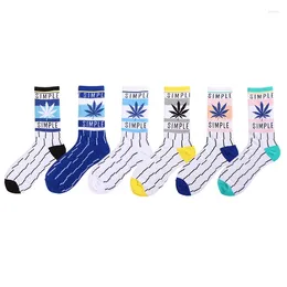 Women Socks 2022 High-quality Tie-dyed Long Fashion Men Skateboard Hiphop Meias Couple 1 Pairs