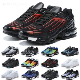 Mens TN 3 PLUS Running Shoes Vast Parachute Crater Deep Royal Trainer Noir Triple Black Wolf Gray White Aquamarine Blue Nebuly Hyper Violet e1