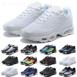 tn 3 plus Tuned III Mens Running Shoes tn3 Triple white black Iridescent Laser Blue Ghost Green Neon men women trainers sports sneakers e1