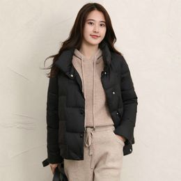 Women's Down Parkas Winter Women White Duck Jackets Coats Fashion Casual Ladies 221205