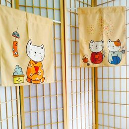 Curtain Japanese Decor For Living Rooms Decoration Interior Home Window Blinds Curtains The Room CurtainTextile Garden