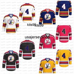4 Kansas City Scouts Custom Hockey Jersey Any Number Any Name All Stitched With High