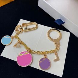 Top-Quality Keychains Luxury letter key chains Designer Key Chain Car Keychain Women Buckle Jewellery Keyring Bags Pendant Exquisite Gift