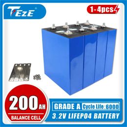 3.2V 200Ah 230Ah 280Ah Lifepo4 Battery Brand New A-Level Original Code DIY 12V RV Boat Golf Cart Forklift Solar Energy System