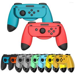 Game Controllers 1 Pair Handle Grip For Joystick Charger Stand Switch/Switch Oled Confortable Controller Holder Switch Accessories