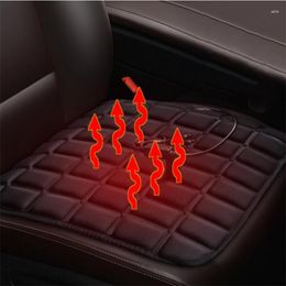 Carpets Car Heating Cushion Comfortable Seat Warmer With USB Cigarette Cable Fast-heating Electric Heated Pad Temperature Adjustable