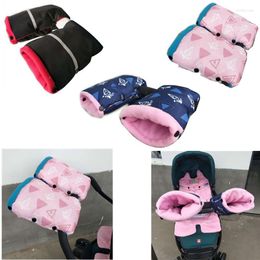 Stroller Parts Born Gloves Winter Warm Kids Baby Buggy Pushchair Hand Muff Mittens Accessories