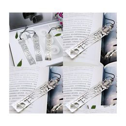 Bookmark 4 Styles Classical Metal Rer Bookmark Creative Student Gifts Antique Retro Stationery Steel Fashion 159 N2 Drop Delivery Of Dhkc0