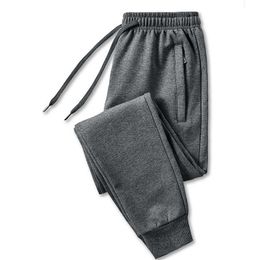 Men's Pants Pure Cotton Big Size Jogging Sweatpants Training Sport Sportswear Workout Z017 T221205