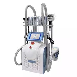 Shockwave Therapy Machine The Latest 360 Degree Cryopreservation Machine With Laser Cavitation RF Tension To Remove Cellulite