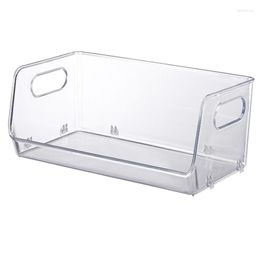 Storage Boxes Plastic Home Organiser Refrigerator Fridge Bin Pantry Cabinet Organisation