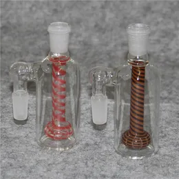 Glass Ash Catcher For Bong Hookahs Smoking Ashcatcher with 14.4mm 18.8mm joint male female for Bongs accessories